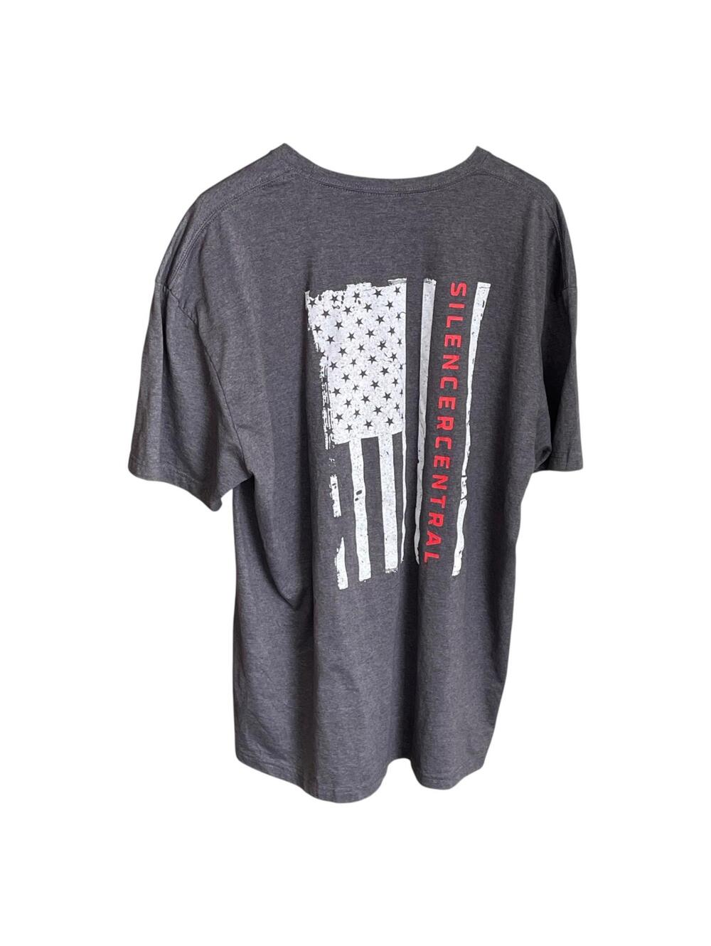 Silencer Central Graphic T-Shirt Mens 2XL Flag Tee CLEAN!